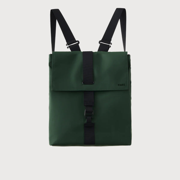 Kiwee | Square Backpack Medium | Recycled Urban Backpack with Magnetic Buckle