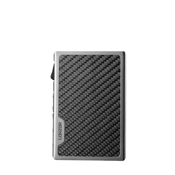 LORZOR | Carbon Fiber Wallet with Money Clip | Slim, RFID-Blocking, Pop-Up Card Holder