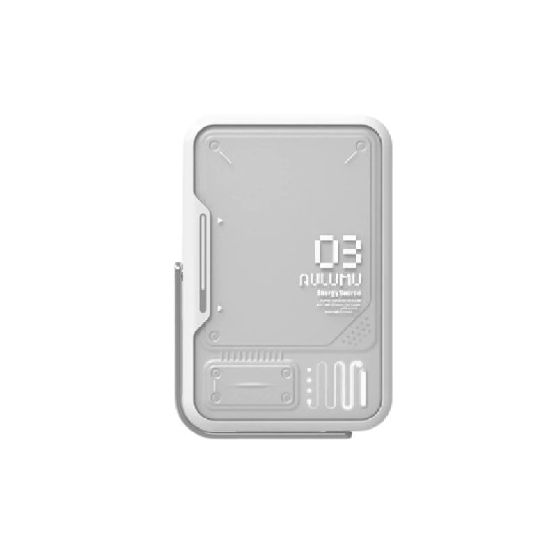 Aulumu M03 Magnetic Wireless Battery Pack 3.5K | MagSafe | Silver