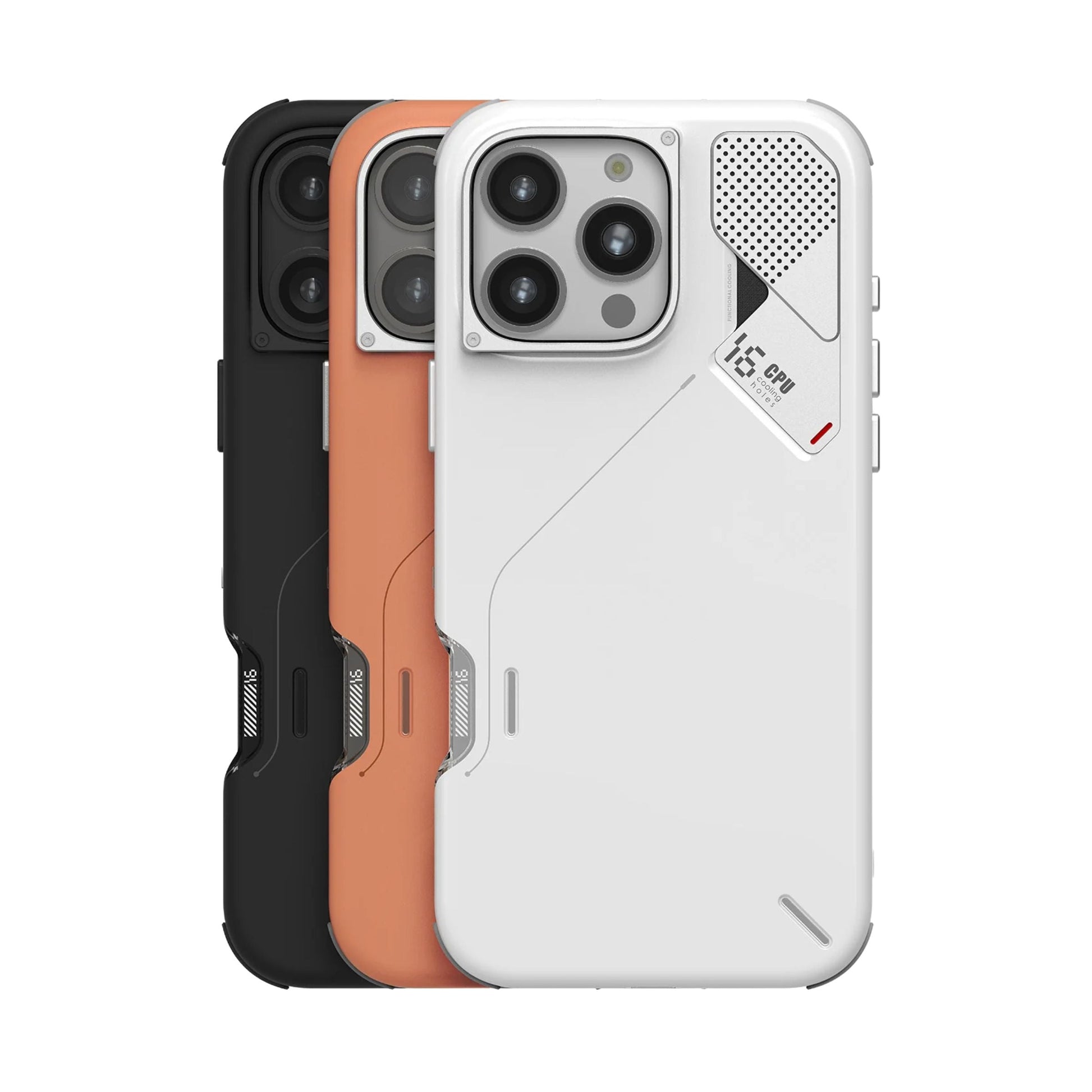 Aulumu A16 Slim Shockproof Case for iPhone 16 Pro Series | Real Cooling | MagSafe