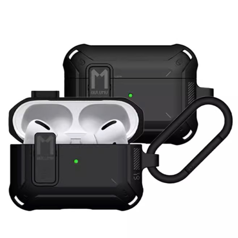 Aulumu A19 AirPods Pro Case with Lock&Keychain