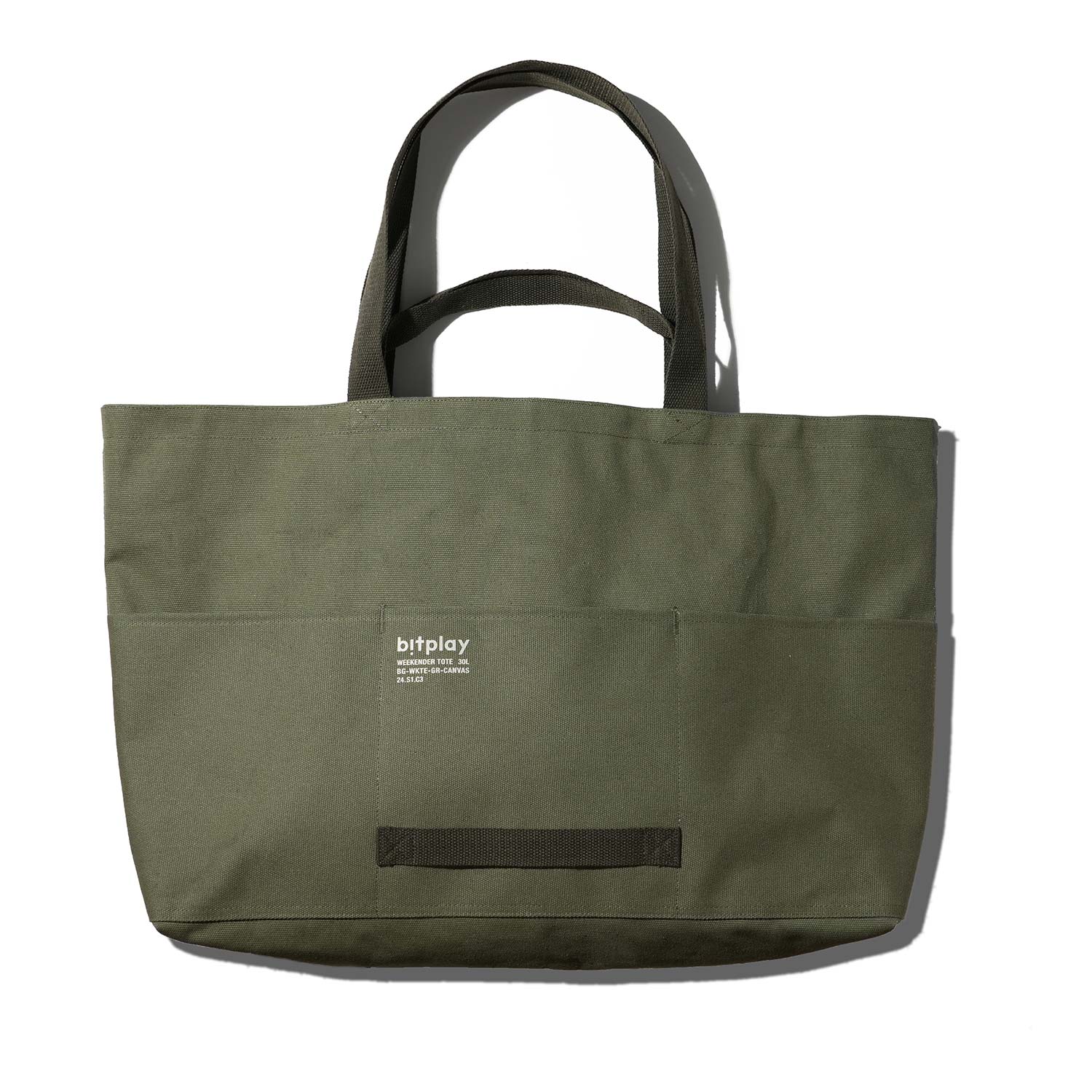 Bitplay Weekender Canvas Tote 30L - Grey