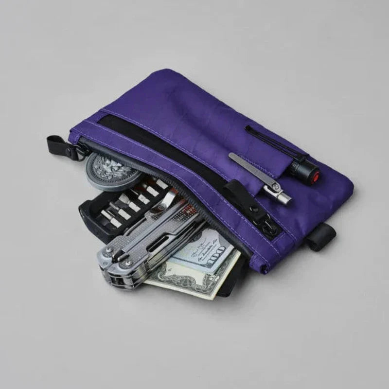 Alpaka Zip Clutch - Vivid