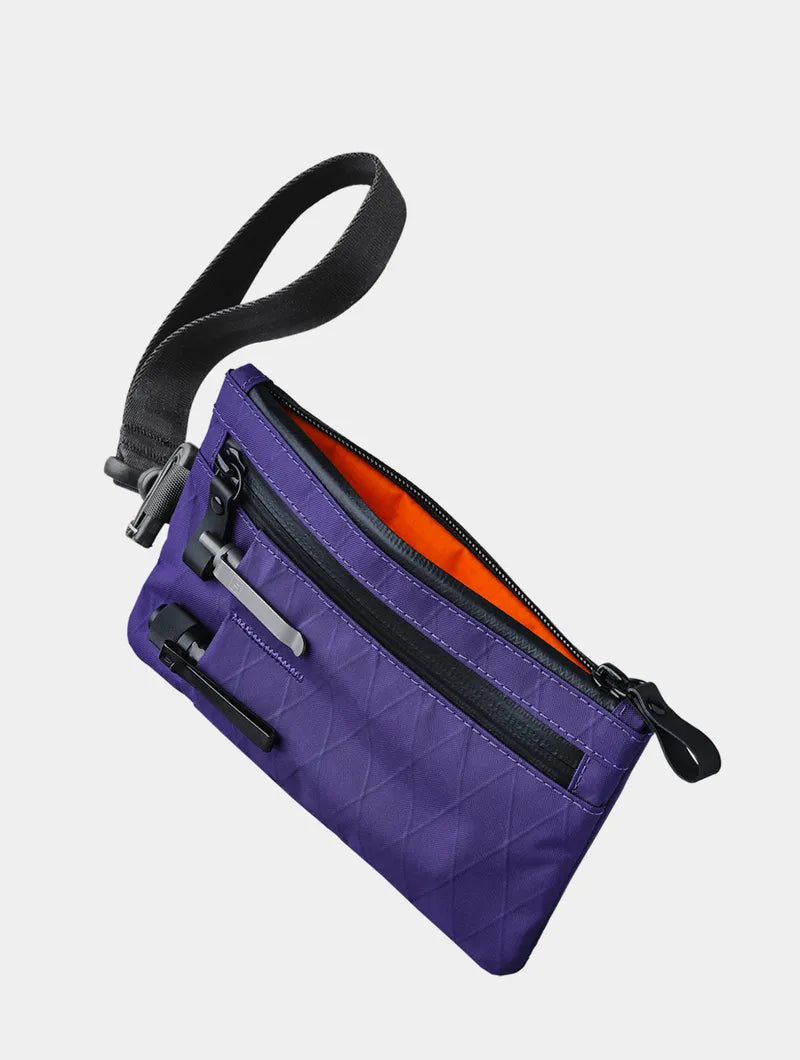 Alpaka Zip Clutch - Vivid