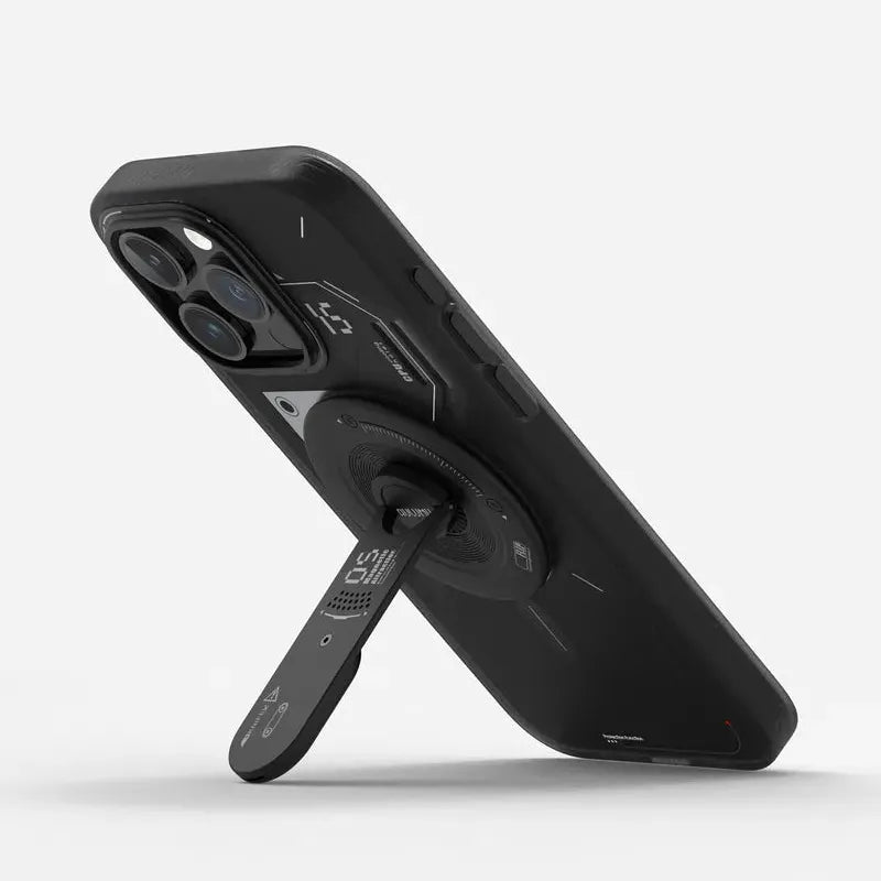 Aulumu G05  4-in-1 Phone Kickstand with Box Opener | Black | MagSafe