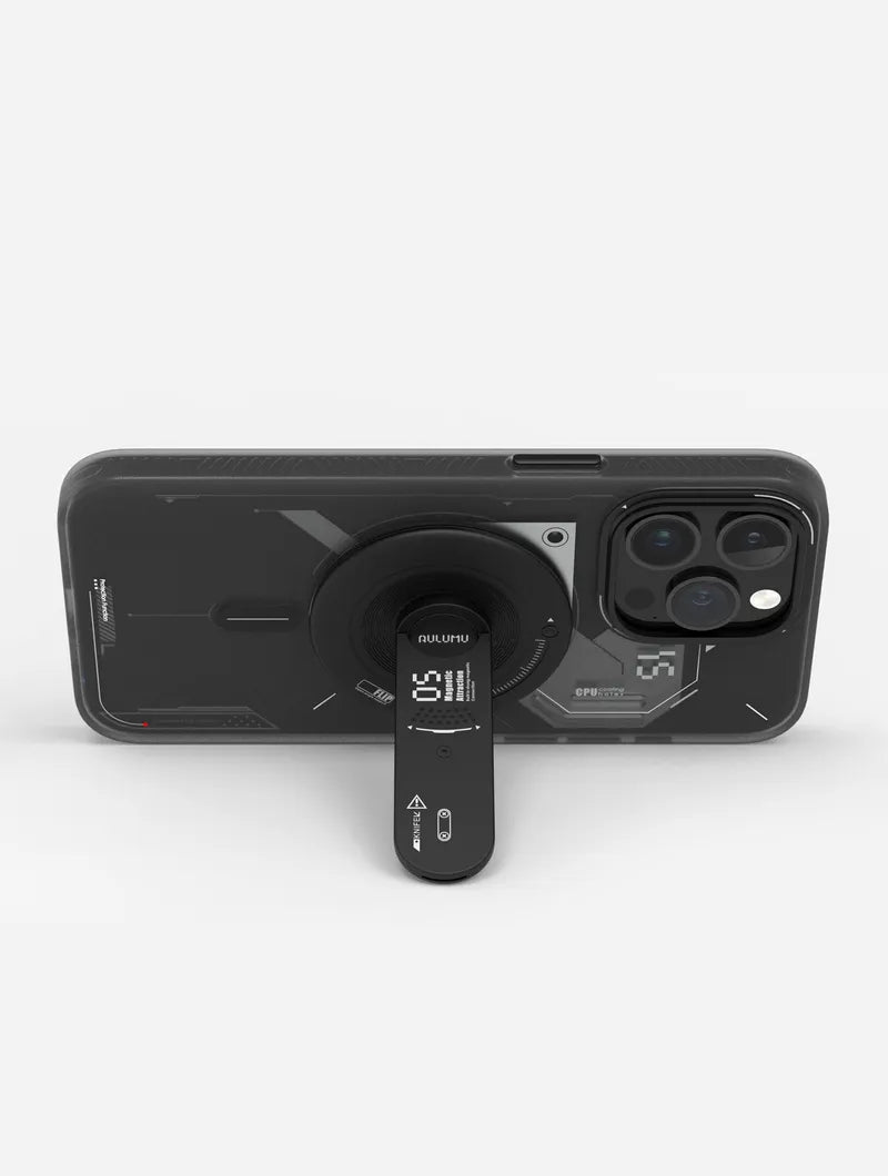 Aulumu G05  4-in-1 Phone Kickstand with Box Opener | Black | MagSafe