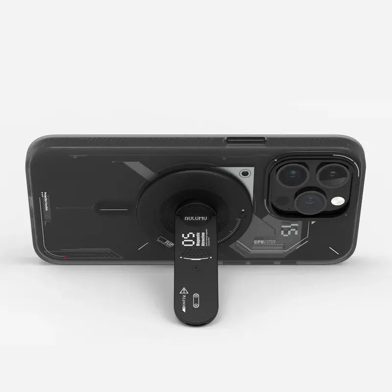 Aulumu G05  4-in-1 Phone Kickstand with Box Opener | Black | MagSafe