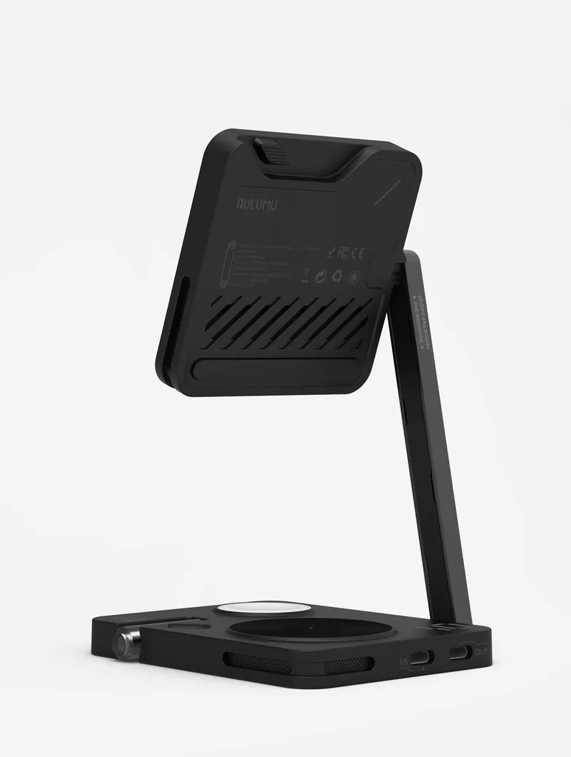 Aulumu M01 4-in-1 Folding Wireless Charging Station&Pad | MagSafe