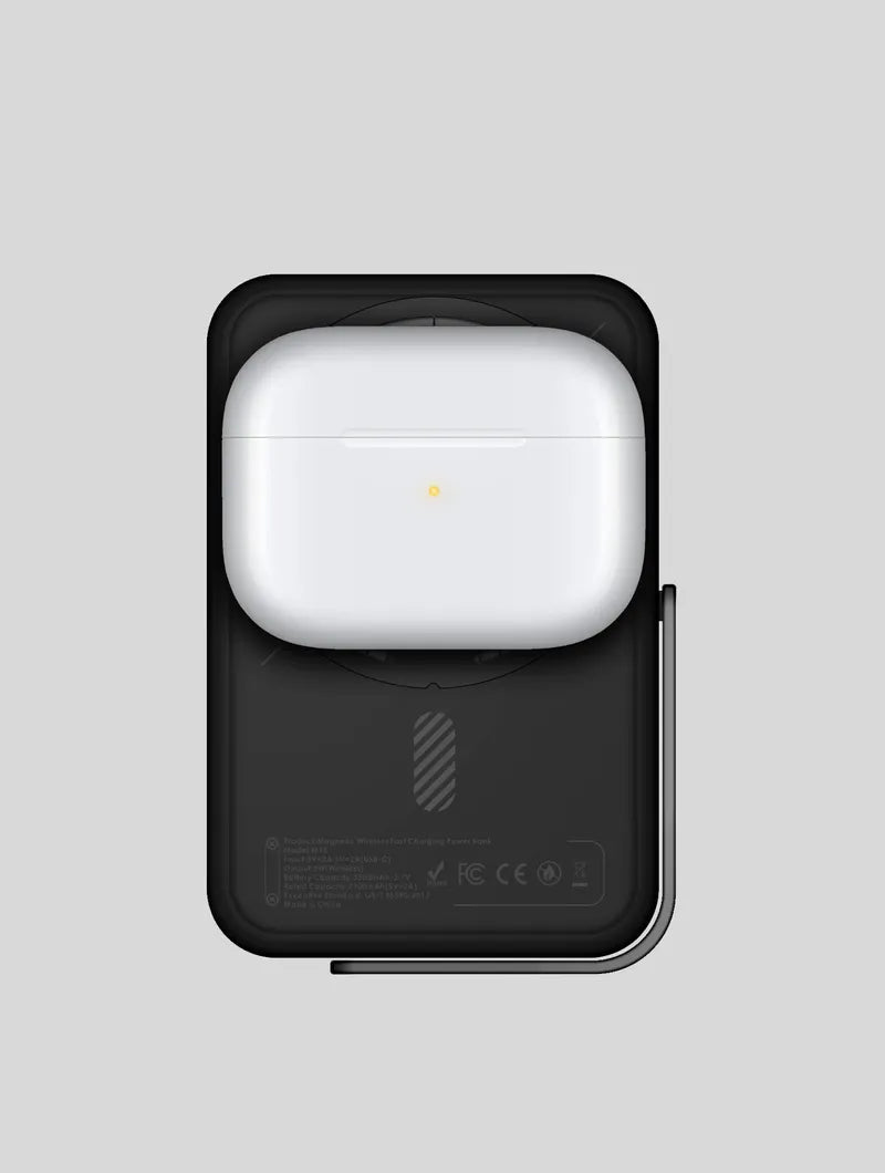 Aulumu M03 Magnetic Wireless Battery Pack 3.5K | MagSafe | Black