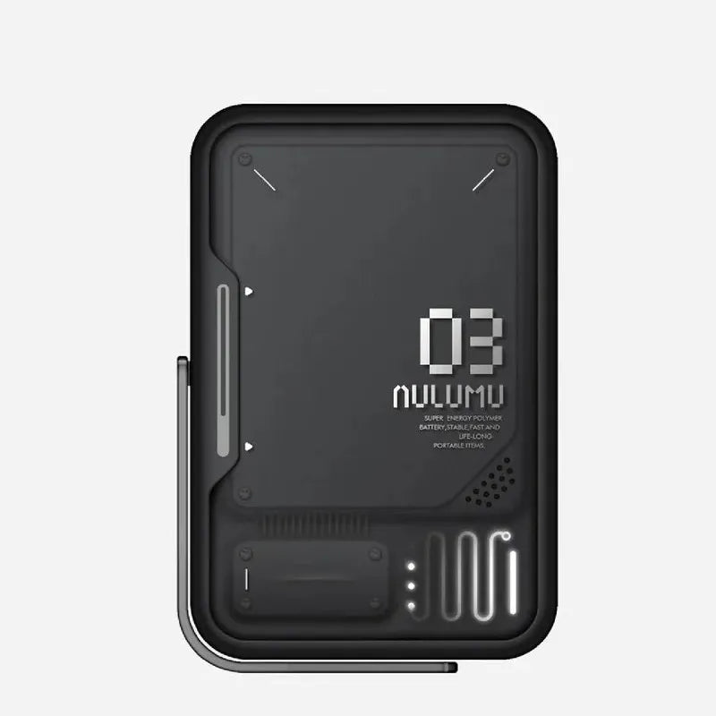 Aulumu M03 Magnetic Wireless Battery Pack 3.5K | MagSafe | Black