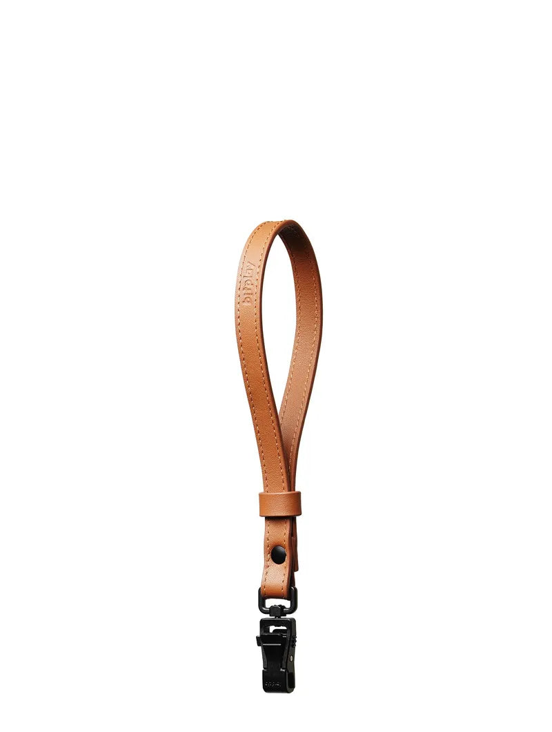 Bitplay Leather Wrist Strap - Caramel Brown (Strap Adapter included）