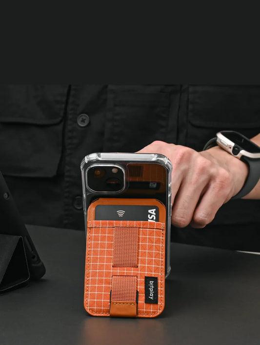 Bitplay Magnetic Wallet Stand V2 - Orange