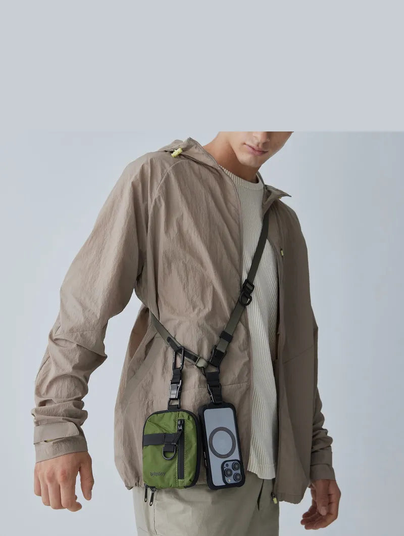 Bitplay Multi-Use Strap - Army Green  (Strap Adapter included）