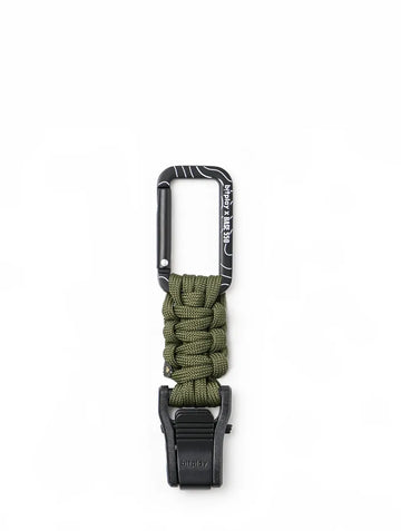 Bitplay Paracord Quick-Release Carabiner - Base550 Army Green