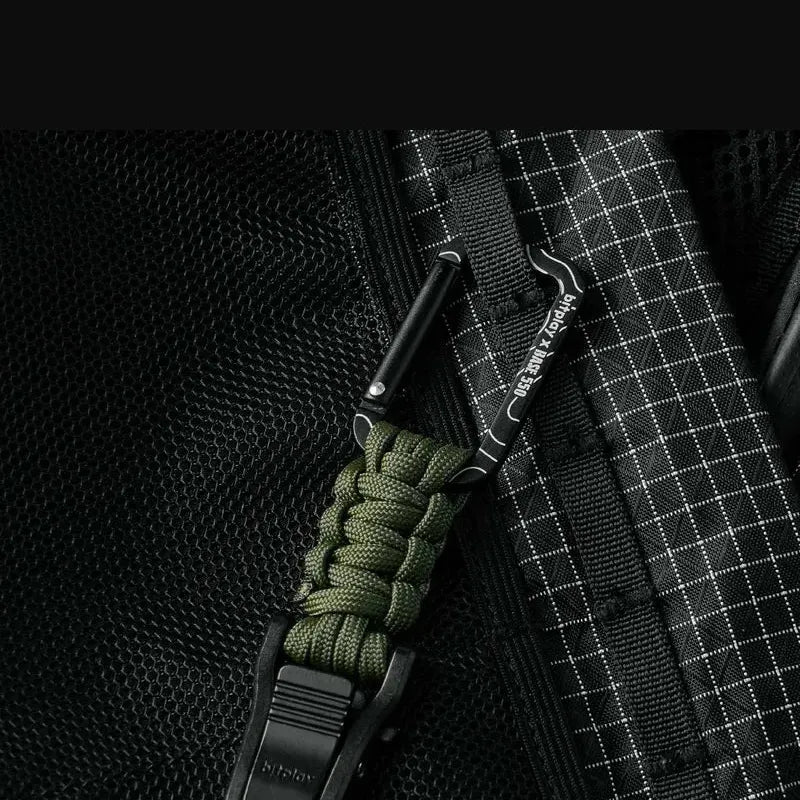 Bitplay Paracord Quick-Release Carabiner - Base550 Army Green