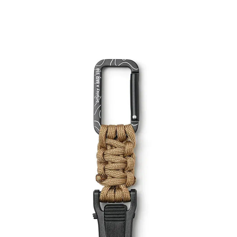 Bitplay Paracord Quick-Release Carabiner - Base550 Sand