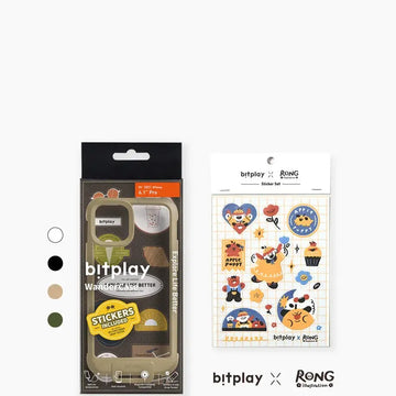 Bitplay RONG X bitplay｜Wander Case for iPhone 13 Series (RONG & bitplay Sticker Set Included）