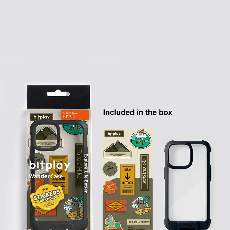 Bitplay RONG X bitplay｜Wander Case for iPhone 13 Series (RONG & bitplay Sticker Set Included）