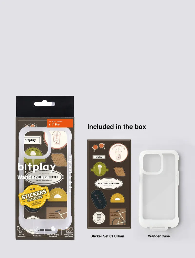 Bitplay RONG X bitplay｜Wander Case for iPhone 13 Series (RONG & bitplay Sticker Set Included）