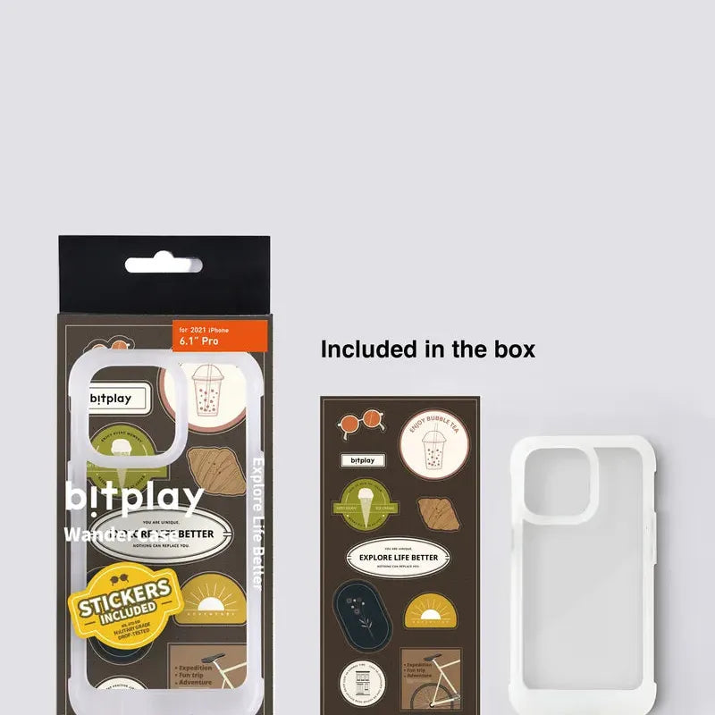 Bitplay RONG X bitplay｜Wander Case for iPhone 13 Series (RONG & bitplay Sticker Set Included）