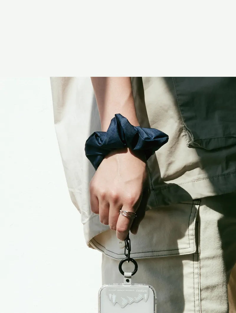 Bitplay Scrunchie Wrist Strap - Indigo Blue (Strap Adapter included)