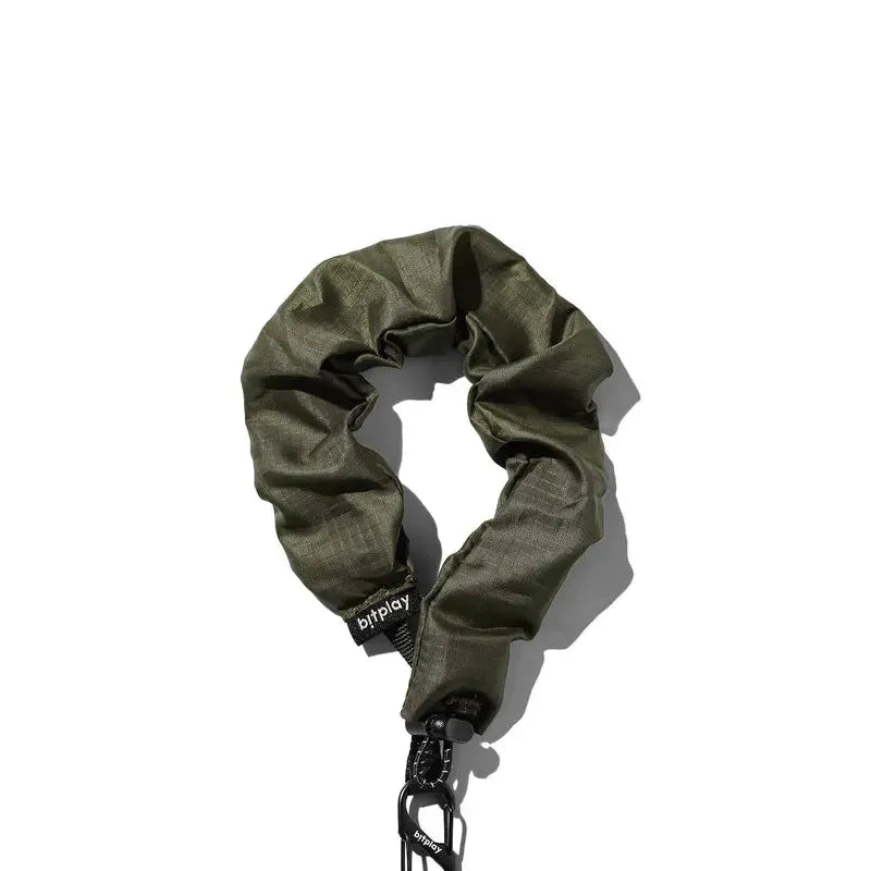 Bitplay Scrunchie Wrist Strap - Moss Green (Strap Adapter included）