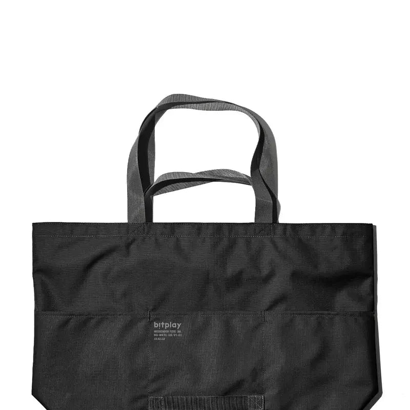 Bitplay Water-repellent Weekender Tote - Black