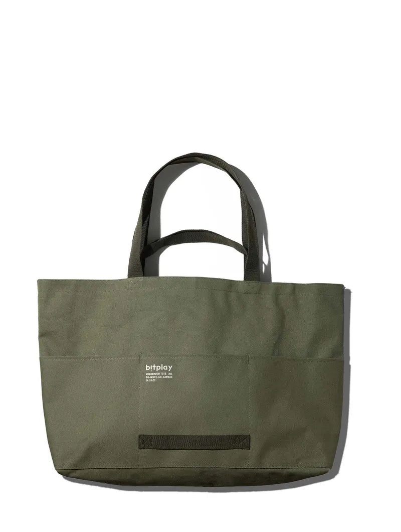 Bitplay Weekender Canvas Tote 30L - Army Green