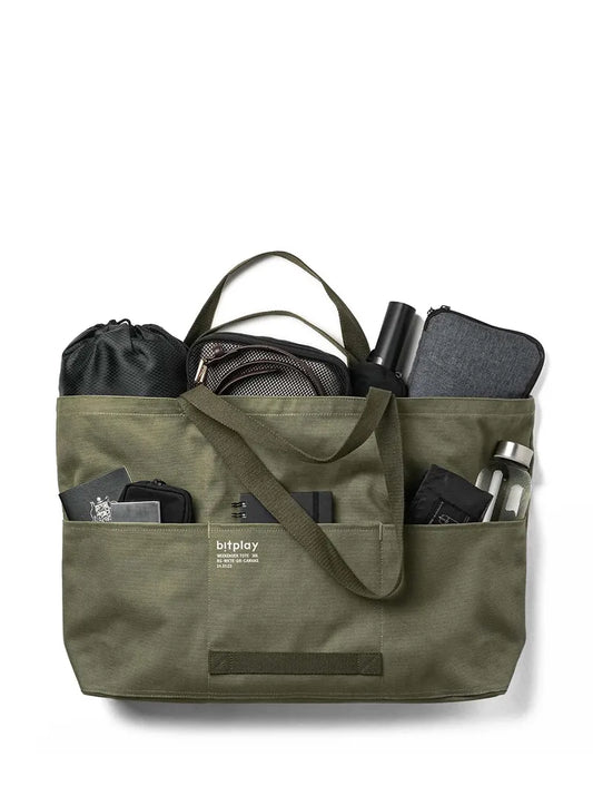 Bitplay Weekender Canvas Tote 30L - Army Green