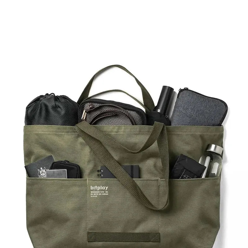 Bitplay Weekender Canvas Tote 30L - Army Green