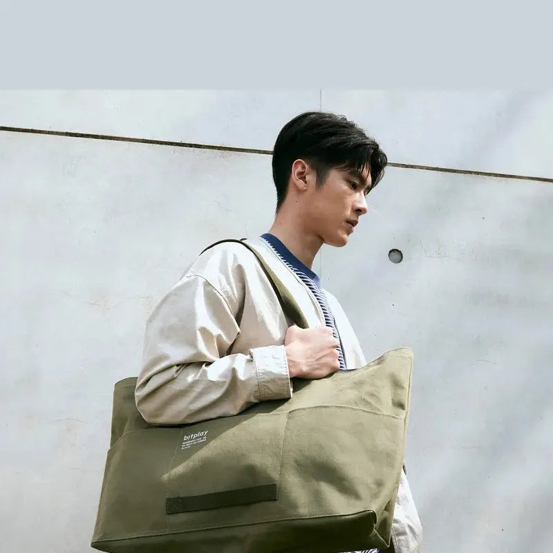 Bitplay Weekender Canvas Tote 30L - Army Green