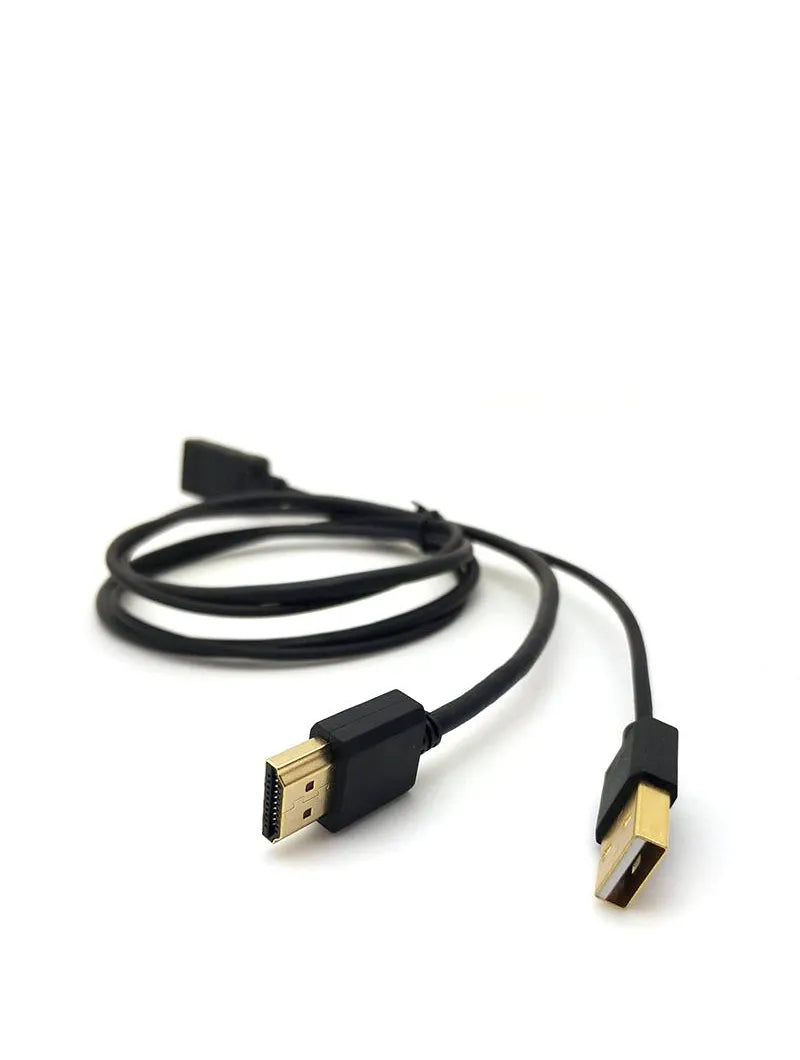 Goovis HDMI Cable with USB-0.8M