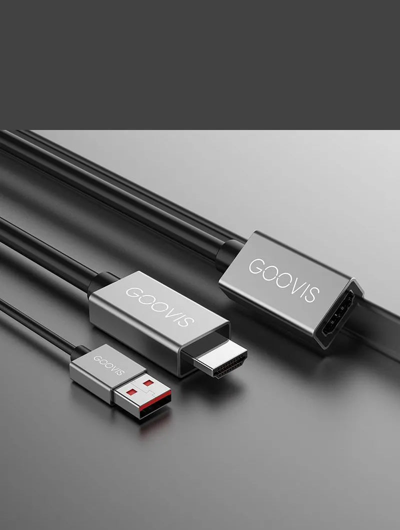 Goovis HDMI Cable with USB-2M