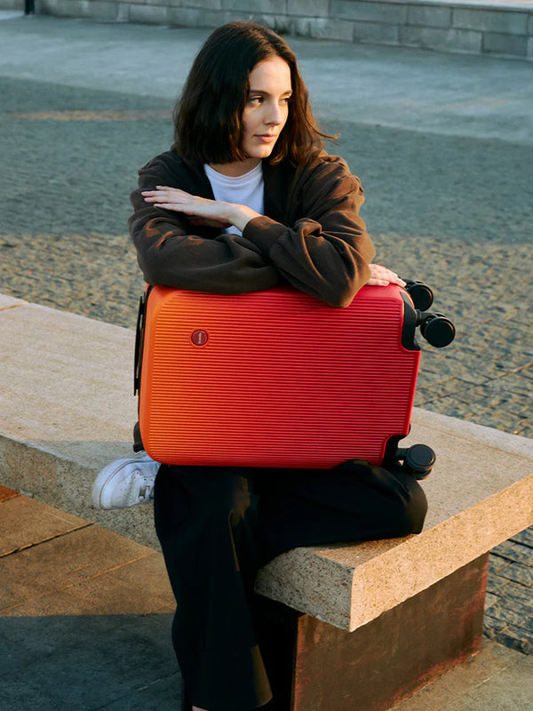 Subtle | Staver Gradient Luggage | Lightweight 20'' Carry-On | Aurora-Inspired Travel Suitcase
