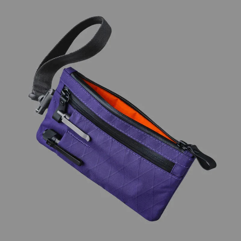 Alpaka Zip Clutch - Vivid