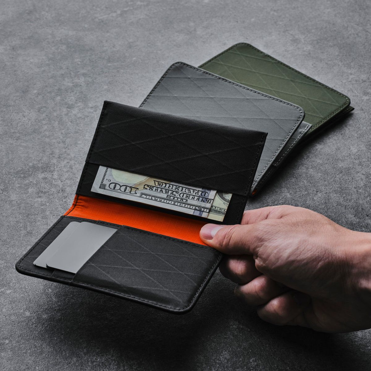 Alpaka ARK Bifold Wallet Black X Pac VX21