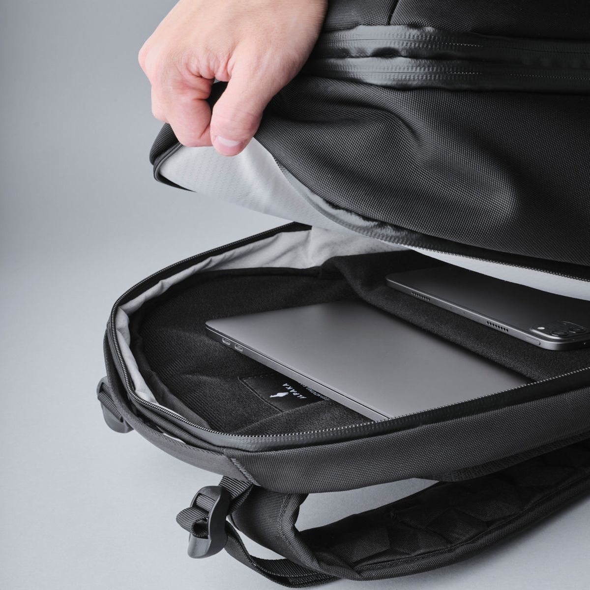 Alpaka Elements Travel Backpack - Jet Black Ballistic Nylon
